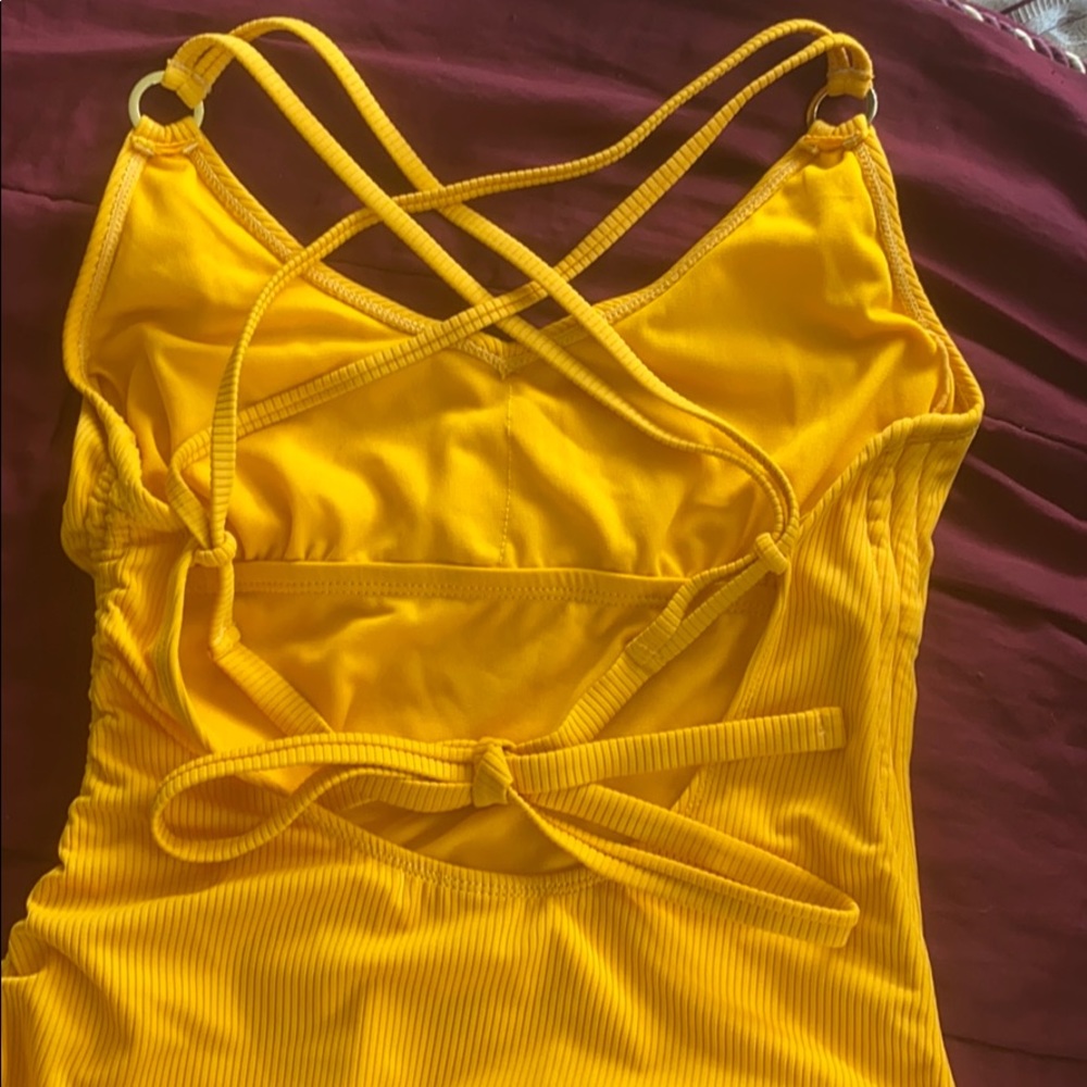 Yellow Bathing Suit - Picture 2 of 2